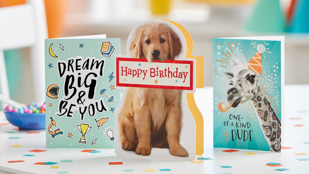 Birthday and everyday greeting cards