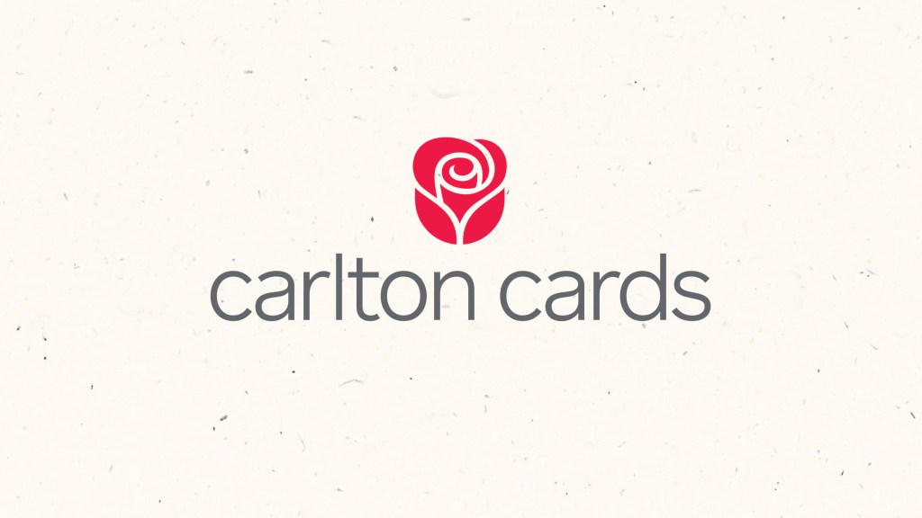 Carlton Cards Tile with Logo
