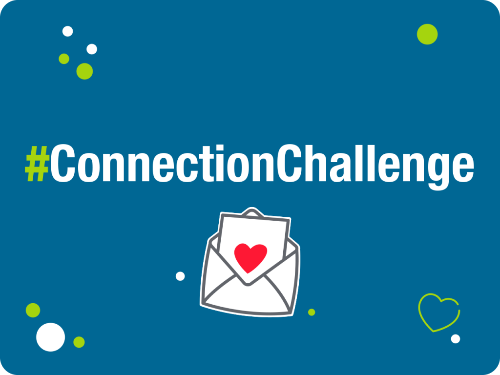 #ConnectionChallenge with envelope 